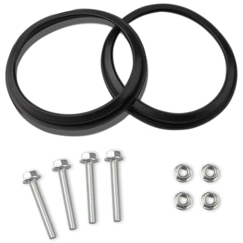 T1003-7VP 3\" Sealing Ring with Hardware fit for Valterra 3 Inch Waste Valve, Sealing Ring Fit for Camper Holding Tank, Leaky Drain, RV Black Water Septic Tank, RV Sewer Valve and 3\" Waste Valve