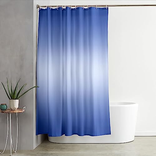 Rideau de douche bleu en polyester haut de gamme 300x200 cm - 3