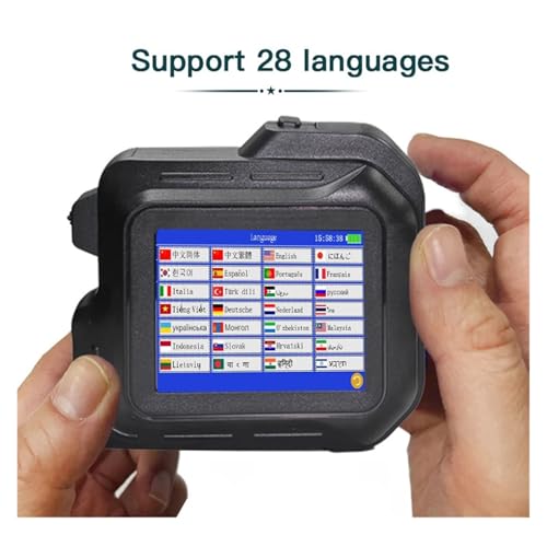 Mini-imprimante portable avec écran pour impression de code à barres précis