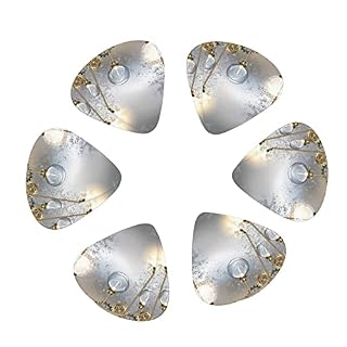 Médiators de guitare 12-Pack Style Steampunk fixation en laiton médiators ronds pour guitare électrique guitare… - Les Beatles, Paul McCartney, John Lennon, RIngo Starr, George Harrison
