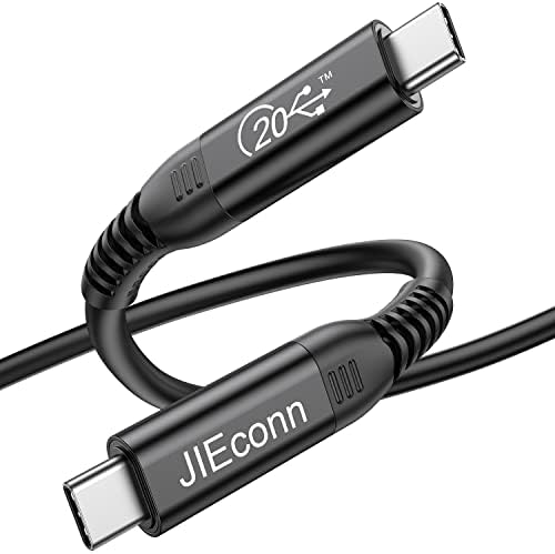 USB4 Cable 15ft Compatible with Thunderbolt 4 Cable,Thunderbolt 3 Cable,20Gbps with 100W Charging and 4K@60Hz or Dual 4K Video Compatible with Thunderbolt Monitor(USB C), Docking Stations and Hub