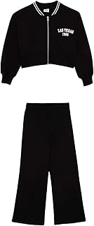 طقم محبوك بأرجل واسعة للبنات من ديفاكتو، موديل D0729A8