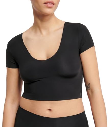 Women's T-Shirt Sloggi Zero Feel 2.0 Crop Top - 5