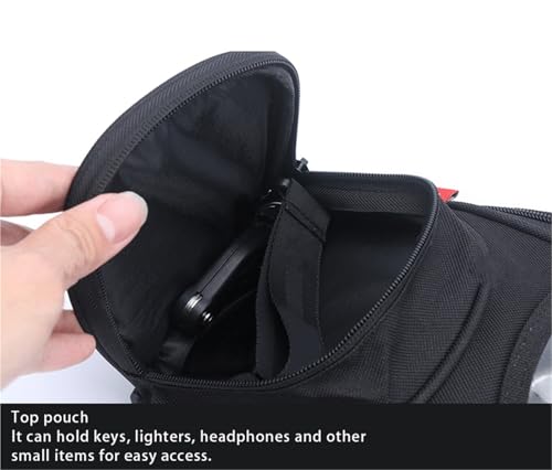 Sacoche réservoir étanche avec support smartphone pour Kawasaki Z650 - 5