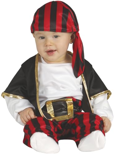 Disfraz de Pirata Toddler Cómodo con Pantalón y Chaleco Antirozaduras 2