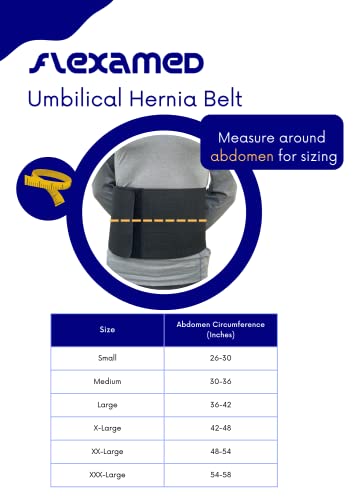 Faja para Hernia Umbilical FlexaMed Mediana 8 Pulgadas miniatura 4