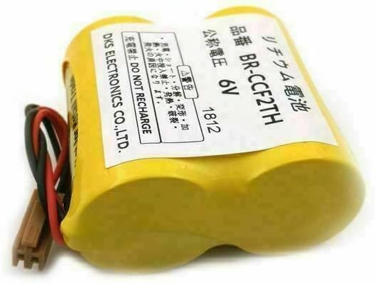 Miniatura 6 de KANGLEUS Paquete de 8 baterías BR-CCF2TH con enchufe 6V 5000mah para Fanuc A98L-0001-0902A98L-0031-0006 PLC Back-Power no recargable