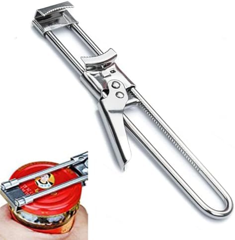 Master Jar & Bottle Opener, Adjustable Multifunctional Stainless ...