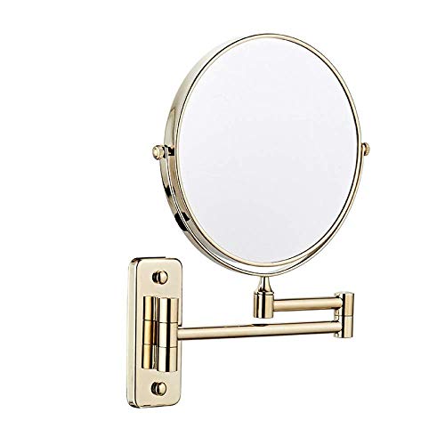 Espejo para maquillaje redondo giratorio 8 pulg