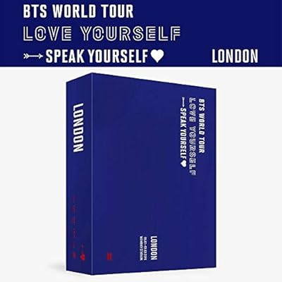 BTS World Tour Love Yourself Speak Yourself London 2 DVD CD