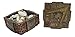 Ebros Stonemasons Masonic Fraternity Logo Small Decorative Box Freemasonry Square and Compasses Regalia With All Seeing Eye Of Providence Symbol Christian Ritual Morality Jewelry Trinket Stash Storage - Image 1