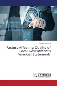 Paperback Factors Affecting Quality of Local Government's Financial Statements Book