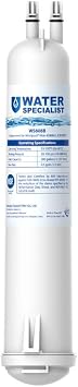 Waterspecialist WS608 Water Filter, Replacement for 4396841, Everydrop Filter 3, EDR3RXD1, 4396710, Kenmore 46-9083, 46-9030, Refrigerator Water Filter, 1 Filter