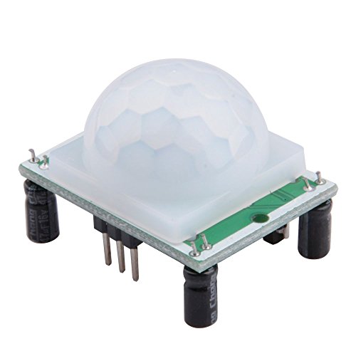 Qunqi 10pack HC-SR501 Pyroelectric Infrared PIR Motion Sensor Modules for Microcontrollers