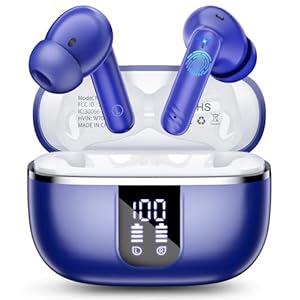 Owmsic W70 Bluetooth Kopfhörer Blau