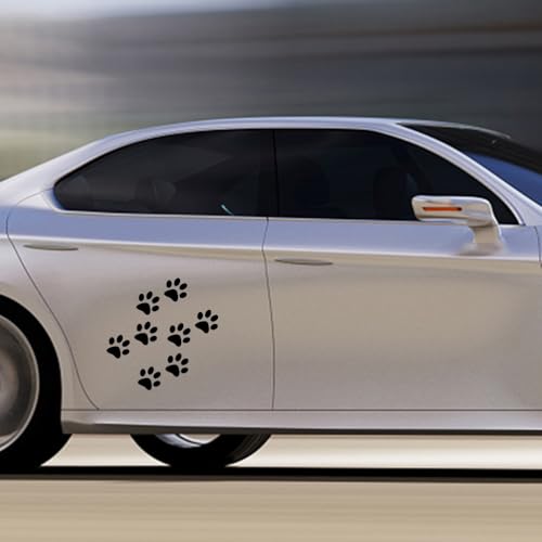 GALPADA 24st Autoaufkleber Mit Katzenpfotenabdruck Auto- Autofenster Aufkleber Katzen-fußabdruck Aufkleber Fürs Auto Karosserieaufkleber Aufkleber Für Auto Pvc Schmecken Heckscheibe