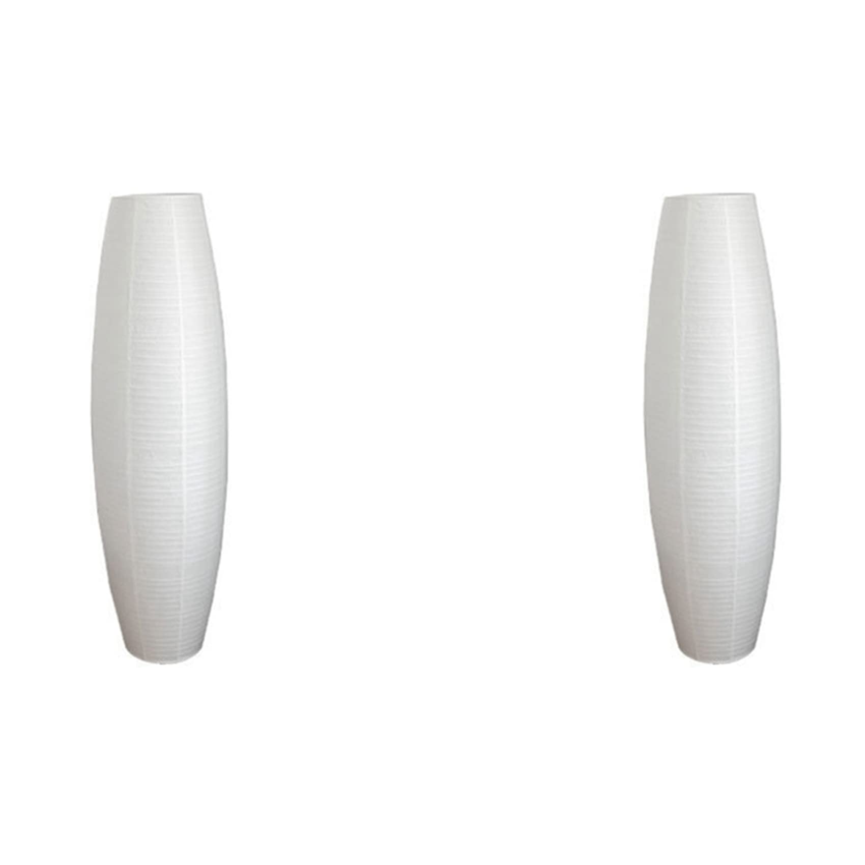 Hndhbfgrt 2X Rice Paper Floor Lamp Tall Lamp Living Room Decor Special Paper Stand Lights Beside Lamp Only Lampshade