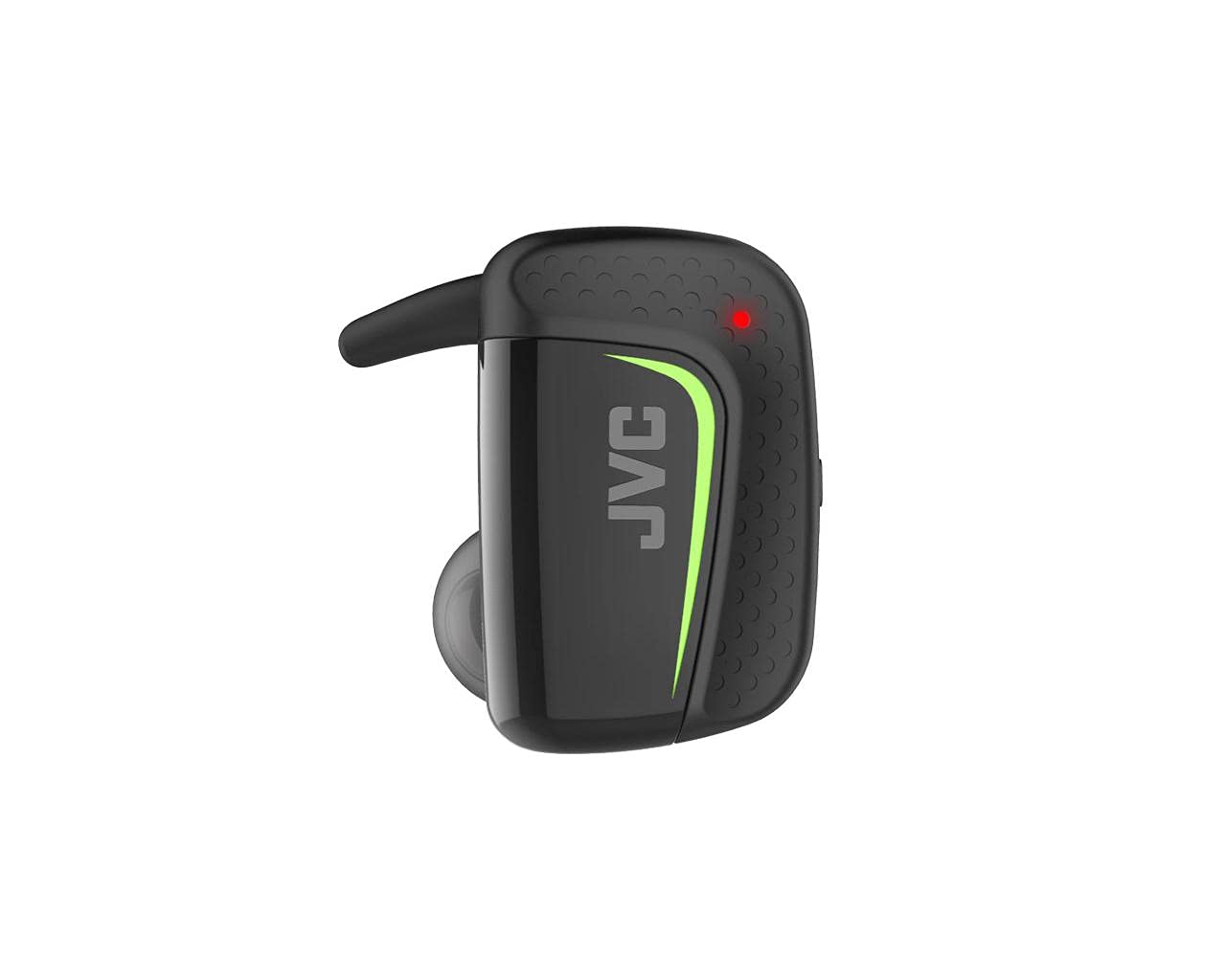 JVC Auricolari in ear AE sport con gancio mobile (Pivot Motion), Truly wireless completamente senza fili, Nero
