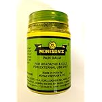 Monisons Ayurvedic Pain Balm For Headache, Joint Pain Cold Relief 100 gms (1)