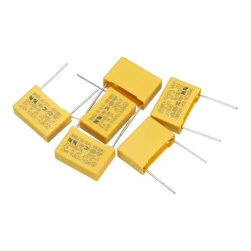 Image of PATIKIL 6Pcs 0.22uF 275V Polypropylene Safety Capacitor 18x12x6mm 15mm Pin Pitch