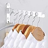 Ahorro de espacio: diseño plegable y montado en la pared, max que ahorra espacio para la colación de vestuario y el espacio para colgar el espacio.