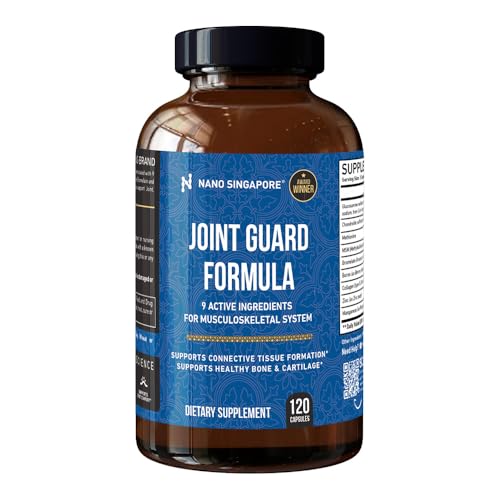 Joint Guard Triple Strength 1500mg Formula - Glucosamine Chondroitin MSM Joint Health Supplement - 120 Veggie Caps