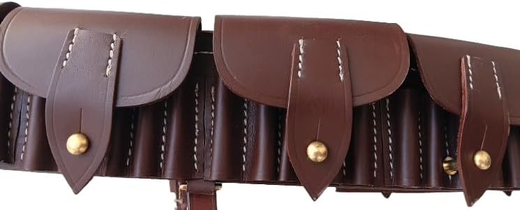 British Martini-Henry Bandolier Boer War P-1889 MK4 .303 Leather Ammunition Belt