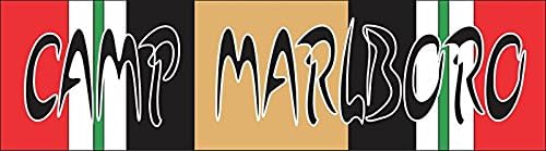 Magnet Camp Marlboro Iraq 10 Inch Magnetic Sticker Decal