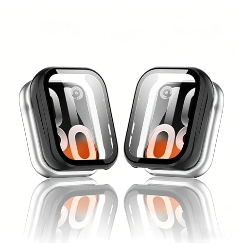 �y2���Z�b�g�zFor Xiaomi Smart Band 10 Pro �P�[�X �yHASADEDE�z �t�B����+PC�t���[�� ��̌^ �K���X�t�B���� ��̌^ ���˒ጸ �S�ʕی� ��d�\�� �h�o ���{���Ɏq�� �����ȒP �ϏՌ� �����ߗ� �w��h�~ ���h�~ X