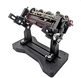 Brightstone Forge Model Train Servicing and Repair Stand. Adjustable. Gauge/Scale HO, OO, TT, N, Locomotive Maintenance Cradle (Black)