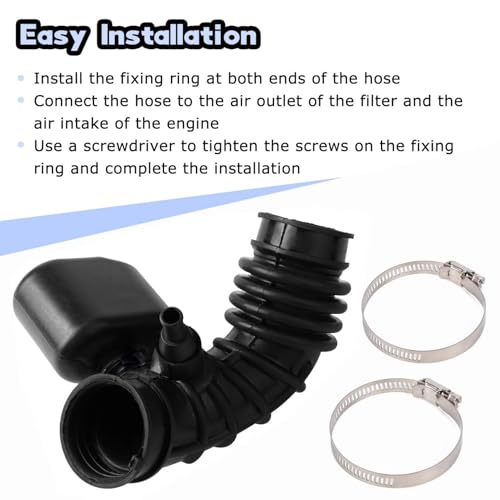 Atesilor 96910374 Air Cleaner Outlet Duct Hose Compatible with Chevrolet Spark 2013-2015, Air Intake Hose Replace 95232495 95232497 by Atesilor - Image 3
