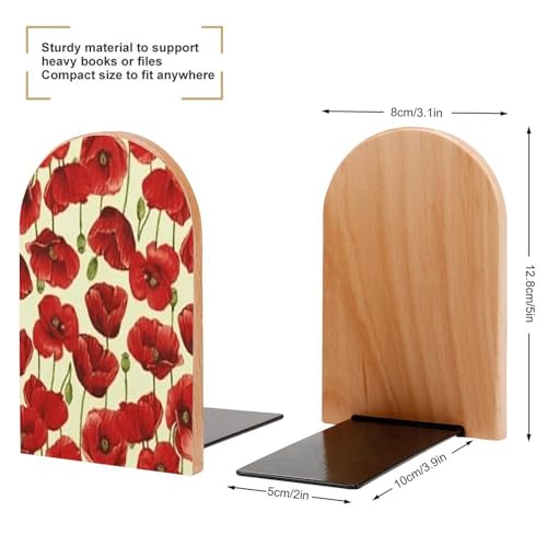 Sujetalibros de madera decorativo moderno para decorar el salón 3