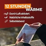 THERMOPAD Körperwärmer – DAS ORIGINAL: 30 x Wärmepads für 12 Stunden Wärme I Sofort einsatzbereite Pads I Extra warme Wärmekissen-Pads, auch geeignet als Nackenwärmer, Schulterwärmer & Nierenwärmer