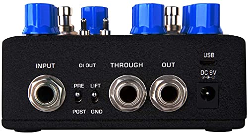 Briskdrop Nux Melvin Lee Davis Nbp-5 Bass Preamp And Di Bundle With 2 Mxr Instrument Cables, Dunlop Pick Pack, And Power Supply #TOP3