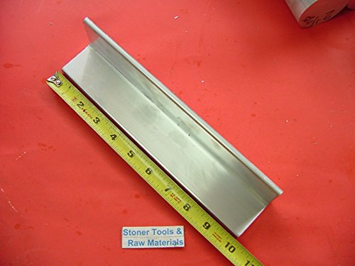 2"x 2"x 1/4" Aluminum 6061 Angle BAR 10" Long T6 Extruded Standard Mill Stock