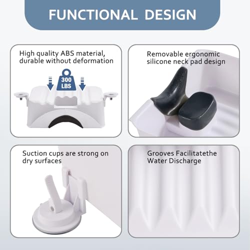 Portable Shampoo Basin for Kids, Baby, Children,Tear Free Hair Washing Basin Tray at Home(White) by Nolasalon - Used condition - Image 5