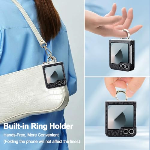 Vofolen for Samsung Galaxy Z Flip 6 Case with Ring by Vofolen - Used condition - Image 2