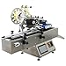 HayWHNKN Automatic Round Bottle Labeling Machine with Roller Conveyor Bottle Lable Applicator Machine Horizontal Labeling Machine 110v