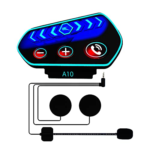 Kit Mains Libres Moto KSTE BT12 – 1 Paire Casque Bluetooth – Intercom Duo