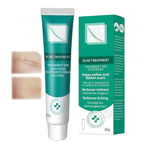 20g Crema para Cicatrices,Fácil De Usar, Rápida y Eficaz para Mujer y Hombre