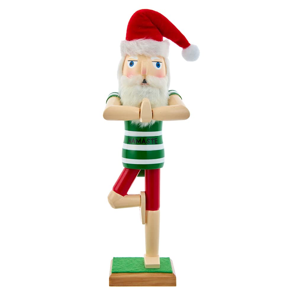 Casse-Noisette en Bois Yoga Kurt S. Adler Figurine Collection 38cm