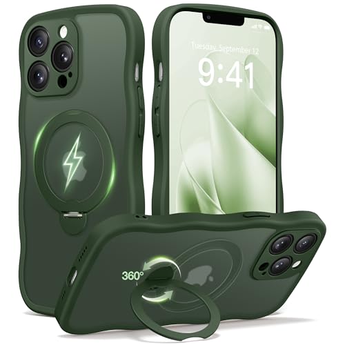 Coque iPhone 13 Pro Max CAPRARO avec support rotatif 360