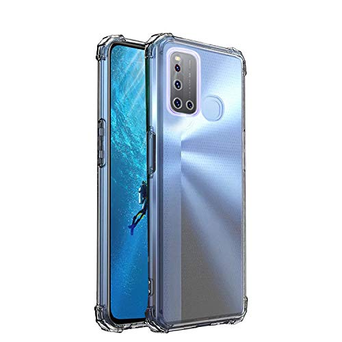 Image of Amazon Brand - Solimo Mobile Cover (Soft & Flexible Back case) for Vivo Y19 (Transparent)