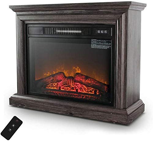 Elektrokamin Suite Elektroherd Innenheizung 3 realistische Flammeneffekt Einstellungen Holz Fernbedienung - 1,4 kW 80 * 27 * 62 cm