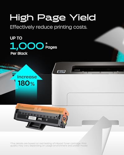 Toner laser iNKPAD 111s-2b Cartouche de toner compatible pour documents nets