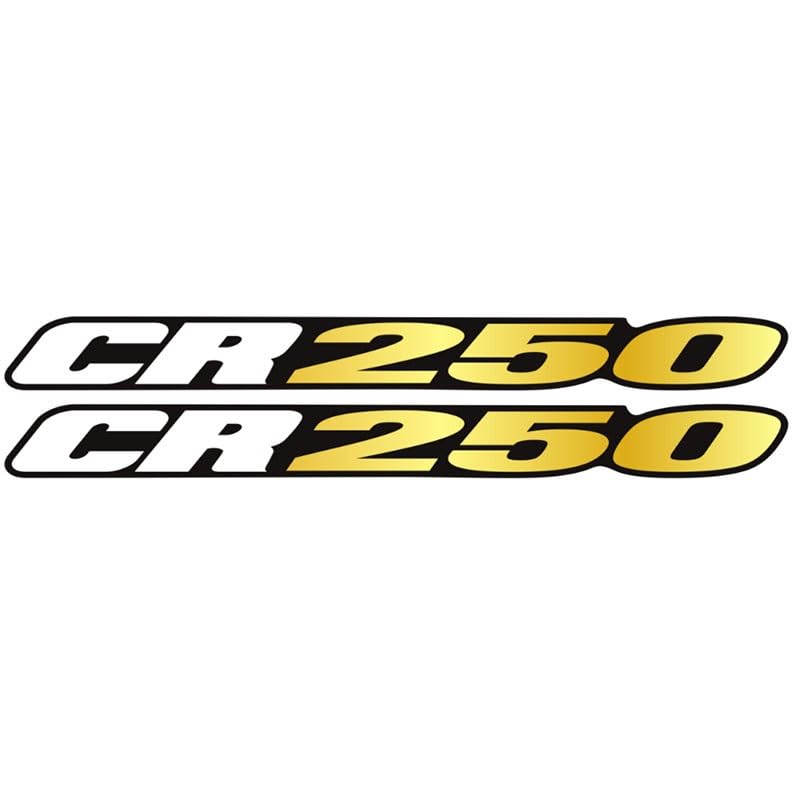 Autocollants de réflexion pour CR250 CR250R protection réservoir moto
