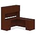Lorell Prominence 2.0 Hutch, Mahogany Laminate, Thermofused Melamine (TFM)