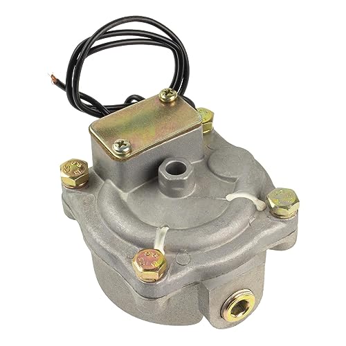 Image of World American DV-2 Air Brake Reservoir Drain Valve with 12V Heater - Manual 3 /8 inch NPT Air Tank Drain Valve - Replaces Bendix 284412