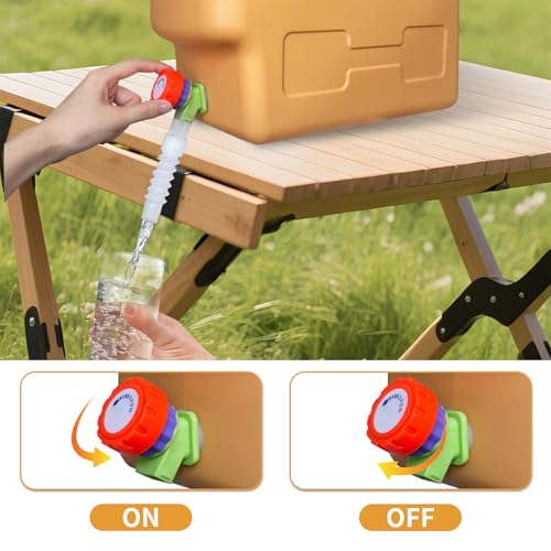 Contenedor de Agua de 15 Litros con Grifo, Jarra Portátil para Camping y Senderismo, Sin Fugas, Libre de BPA miniatura 4