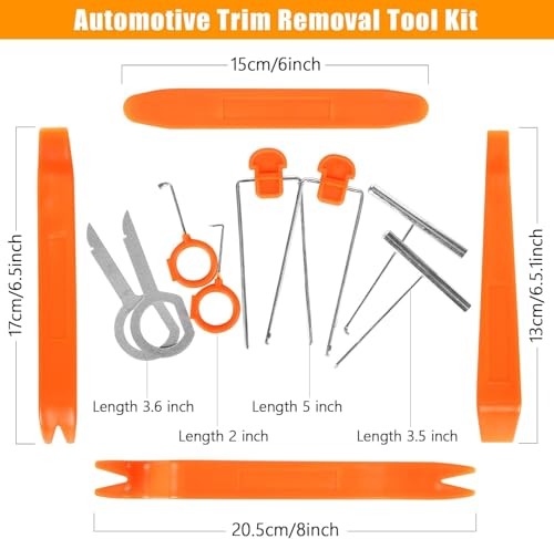 image for Kikerike Terminal Removal Tool Kit 96 Pcs Depinning Tool Electrical Co